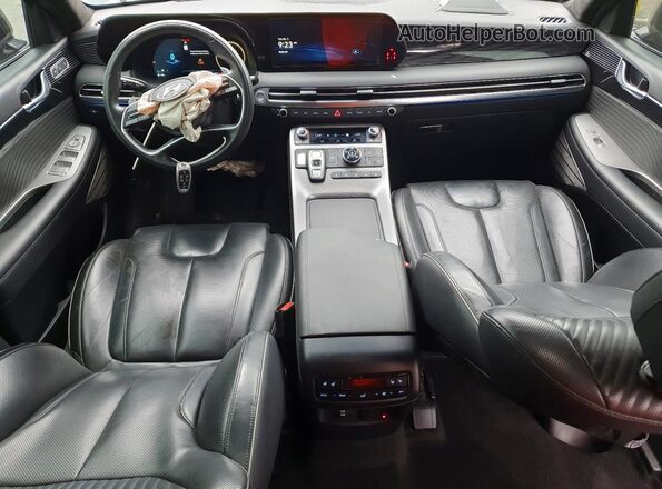 KM8R7DGE2RU685535 2024 HYUNDAI PALISADE Green წინა პანელის ხედი