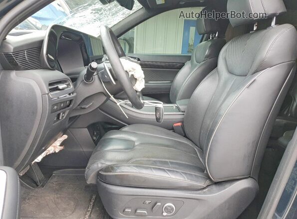 KM8R7DGE2RU685535 2024 HYUNDAI PALISADE Green წინა სალონის ხედი