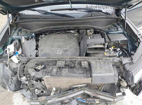 KM8R7DGE2RU685535 2024 HYUNDAI PALISADE Green ძრავის განყოფილების ხედი