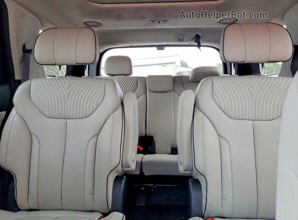 KM8R7DGE3RU650065 2024 HYUNDAI PALISADE Black უკანა სავარძლების ხედი