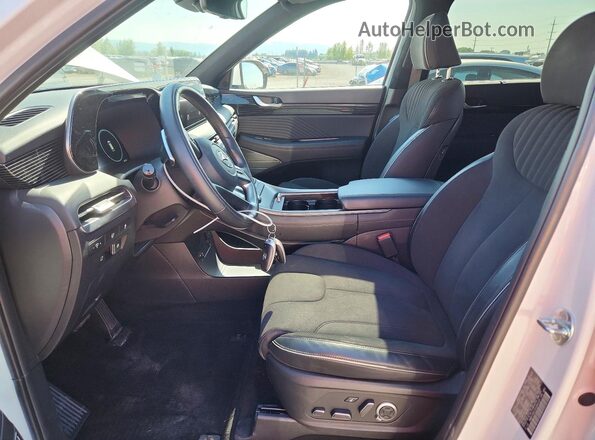 KM8R7DGE3SU894109 2025 HYUNDAI PALISADE White წინა სალონის ხედი
