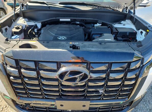 KM8R7DGE3SU894109 2025 HYUNDAI PALISADE White ძრავის განყოფილების ხედი