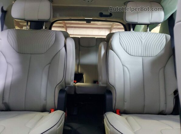 KM8R7DGE4RU701640 2024 HYUNDAI PALISADE Blue Widok tylnych siedzeń