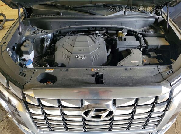 KM8R7DGE4RU701640 2024 HYUNDAI PALISADE Blue Widok komory silnika
