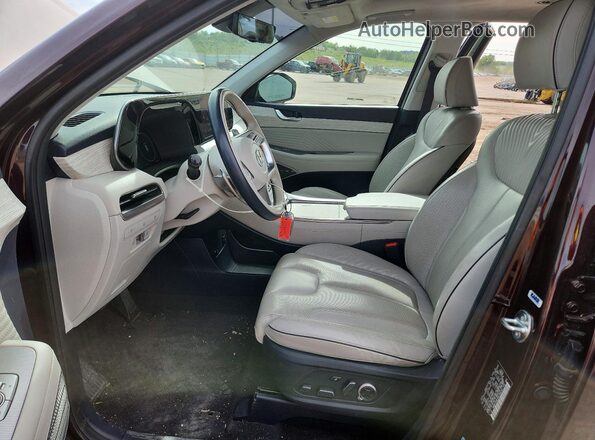 KM8R7DGE4RU708149 2024 HYUNDAI PALISADE Purple Вид салону спереду