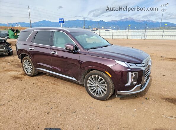 KM8R7DGE4RU708149 2024 HYUNDAI PALISADE Purple Передня права чверть