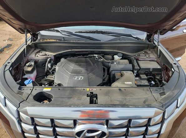 KM8R7DGE4RU708149 2024 HYUNDAI PALISADE Purple Вид підкапотного простору