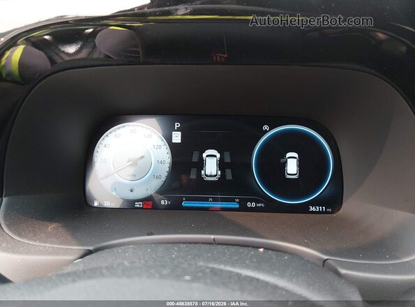 KM8R7DGE5PU498352 2023 HYUNDAI PALISADE Черный Вид задних сидений