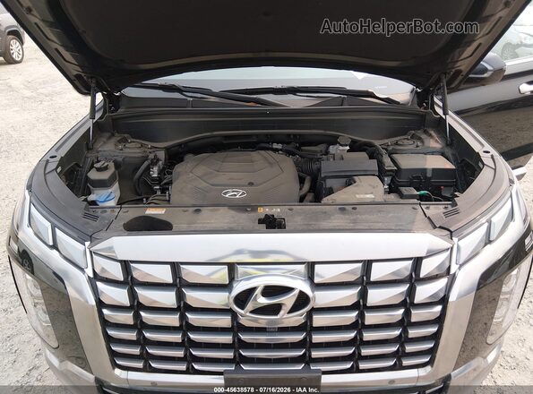 KM8R7DGE5PU498352 2023 HYUNDAI PALISADE Черный Вид сзади