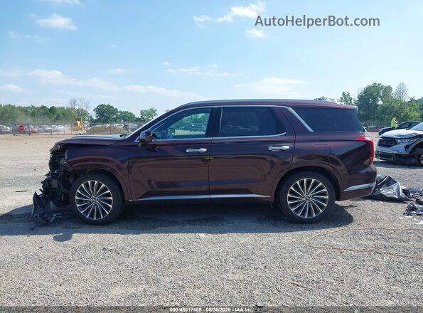 KM8R7DGE5PU567623 2023 HYUNDAI PALISADE Maroon 