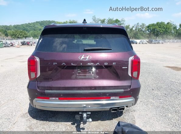 KM8R7DGE5PU567623 2023 HYUNDAI PALISADE Maroon 
