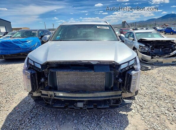 KM8R7DGE6PU616683 2023 HYUNDAI PALISADE Silver წინა ხედი