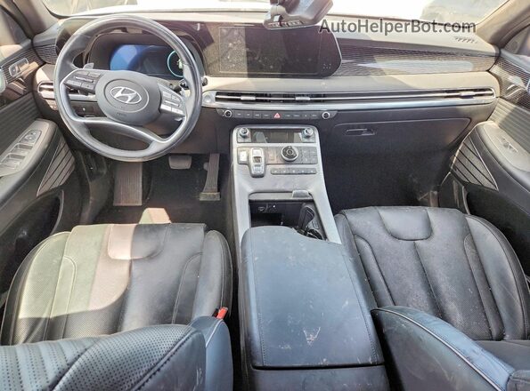 KM8R7DGE6PU616683 2023 HYUNDAI PALISADE Silver წინა პანელის ხედი