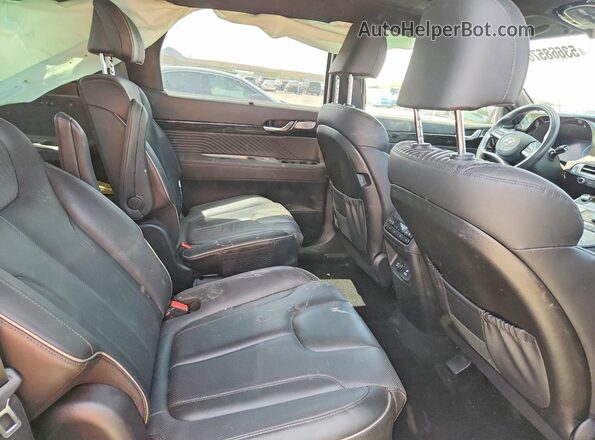 KM8R7DGE6PU616683 2023 HYUNDAI PALISADE Silver უკანა სავარძლების ხედი