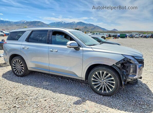 KM8R7DGE6PU616683 2023 HYUNDAI PALISADE Silver წინა მარჯვენა