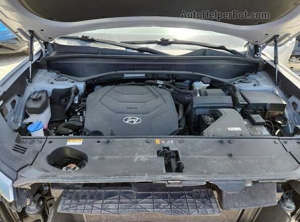 KM8R7DGE6PU616683 2023 HYUNDAI PALISADE Silver უკანა სალონის ხედი