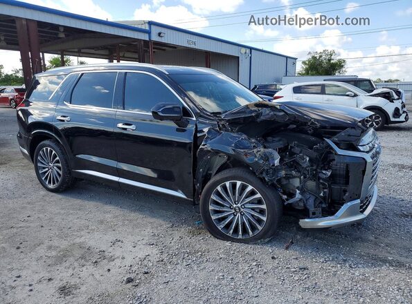 KM8R7DGE6RU698658 2024 HYUNDAI PALISADE Black Передня права чверть