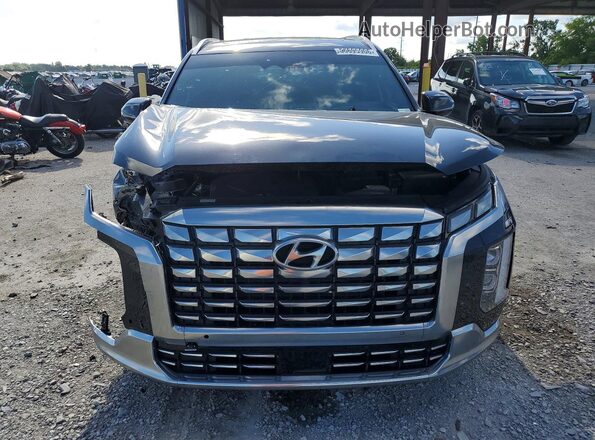 KM8R7DGE6RU698658 2024 HYUNDAI PALISADE Black Вид спереду