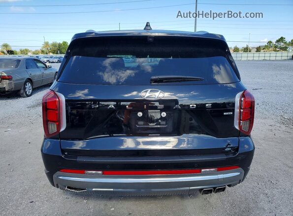 KM8R7DGE6RU698658 2024 HYUNDAI PALISADE Black Вид ззаду
