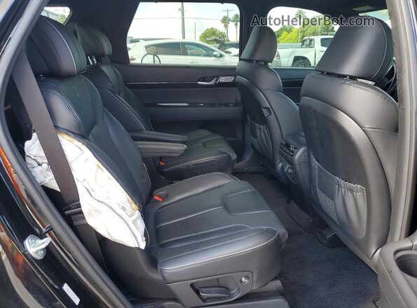 KM8R7DGE6RU698658 2024 HYUNDAI PALISADE Black Вид задньої частини салону