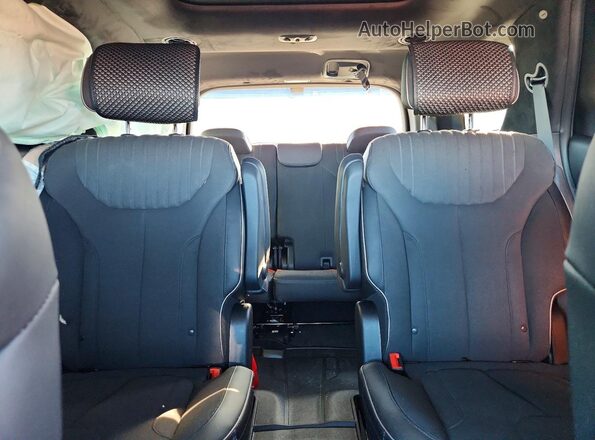 KM8R7DGE6SU914322 2025 HYUNDAI PALISADE Black Rear seats view