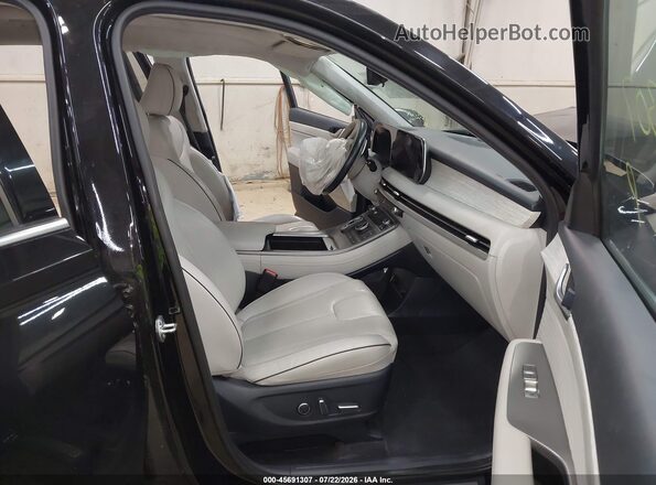 KM8R7DGE7PU586500 2023 HYUNDAI PALISADE Black Սալոնի դիմացի տեսք