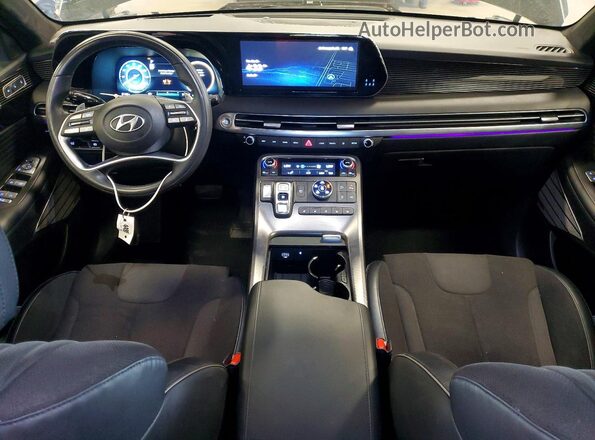 KM8R7DGE7RU745275 2024 HYUNDAI PALISADE Black Dashboard view
