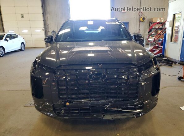 KM8R7DGE7RU745275 2024 HYUNDAI PALISADE Black Front view