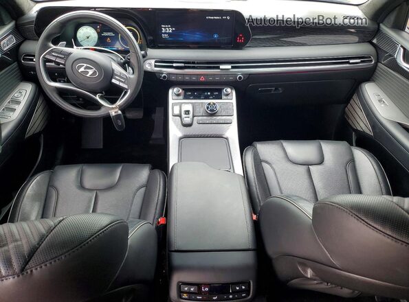 KM8R7DGE7RU752310 2024 HYUNDAI PALISADE Green Dashboard view