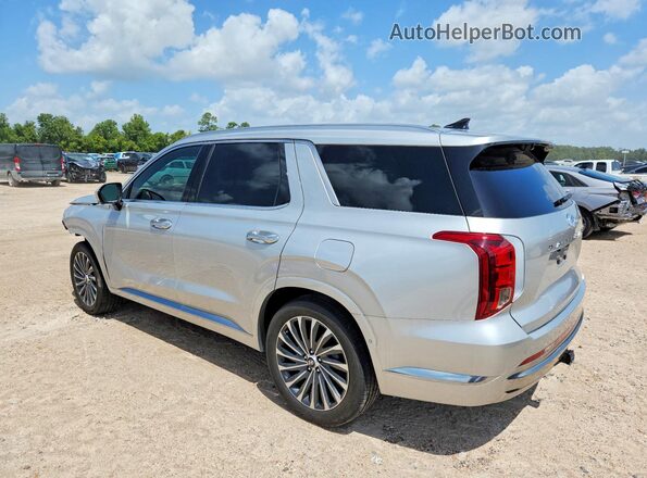 KM8R7DGE8RU768290 2024 HYUNDAI PALISADE Silver Հետևի ձախ