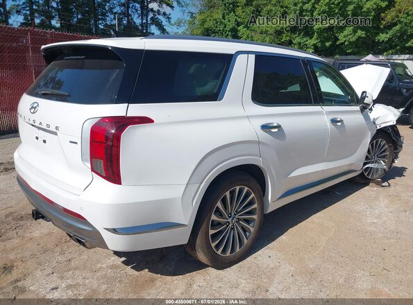 KM8R7DGE8SU952943 2025 HYUNDAI PALISADE White Trasero derecho