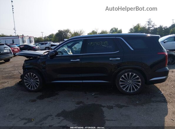 KM8R7DGE9RU727988 2024 HYUNDAI PALISADE Black Widok wnętrza 360 stopni