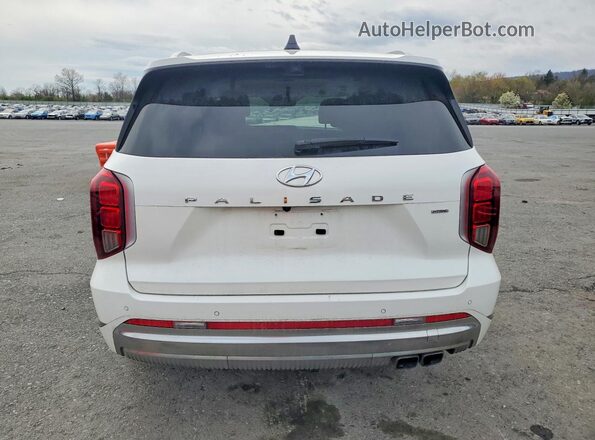 KM8R7DGEXPU540014 2023 HYUNDAI PALISADE White Widok z tyłu