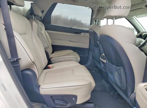 KM8R7DGEXPU540014 2023 HYUNDAI PALISADE White Widok wnętrza z tyłu