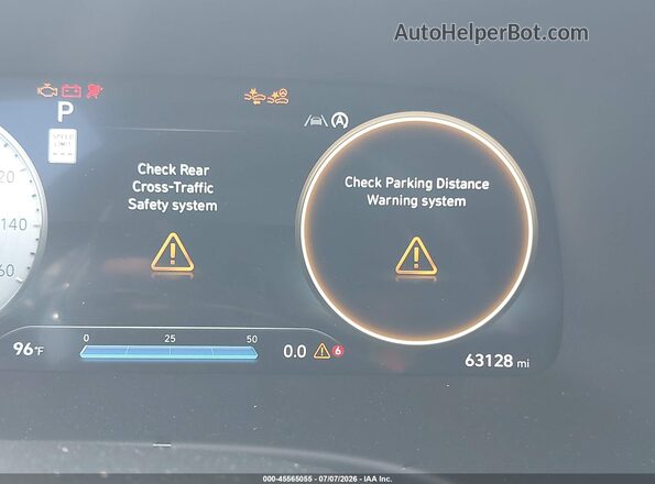 KM8R7DGEXRU663802 2024 HYUNDAI PALISADE Black Vista de los asientos traseros