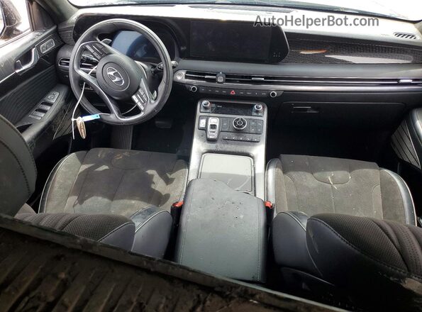 KM8R7DGEXRU682057 2024 HYUNDAI PALISADE Черный Вид панели приборов