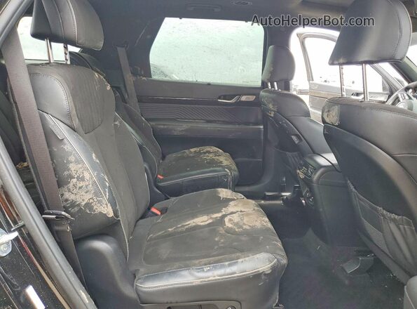 KM8R7DGEXRU682057 2024 HYUNDAI PALISADE Черный Вид задних сидений