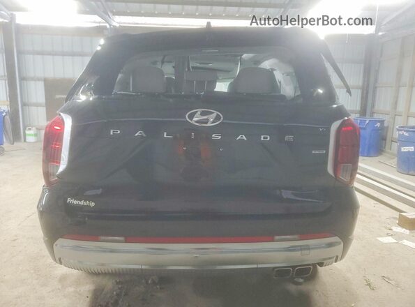 KM8R7DGEXRU714408 2024 HYUNDAI PALISADE Black Հետևի տեսք