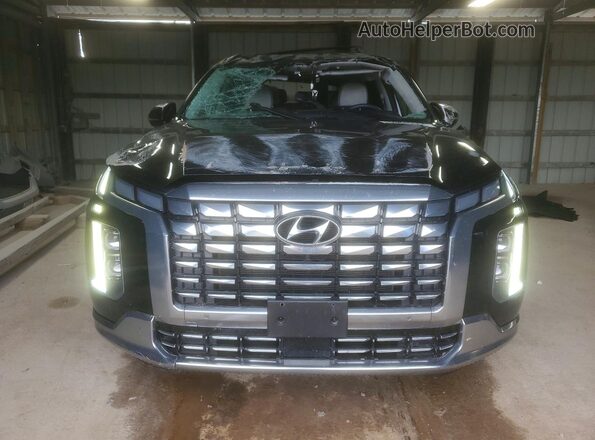 KM8R7DGEXRU714408 2024 HYUNDAI PALISADE Black Դիմացի տեսք