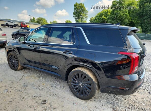 KM8R7DGEXRU773829 2024 HYUNDAI PALISADE Black Հետևի ձախ
