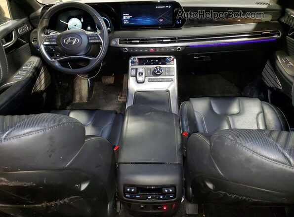 KM8R7DGEXSU817107 2025 HYUNDAI PALISADE Maroon Vista del salpicadero
