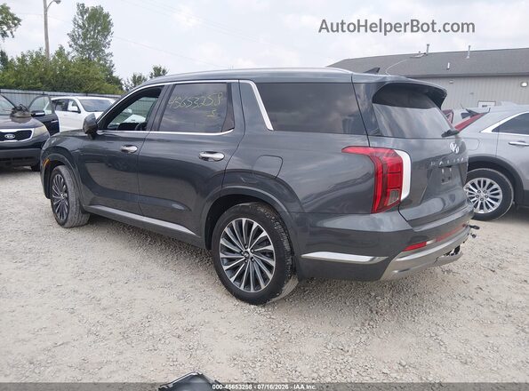 KM8R7DGEXSU919829 2025 HYUNDAI PALISADE Gray Trasero izquierdo