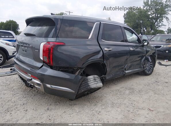 KM8R7DGEXSU919829 2025 HYUNDAI PALISADE Gray Trasero derecho