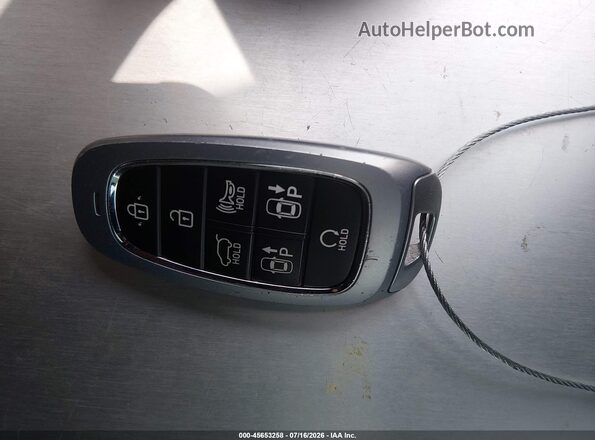 KM8R7DGEXSU919829 2025 HYUNDAI PALISADE Gray Vista del salpicadero