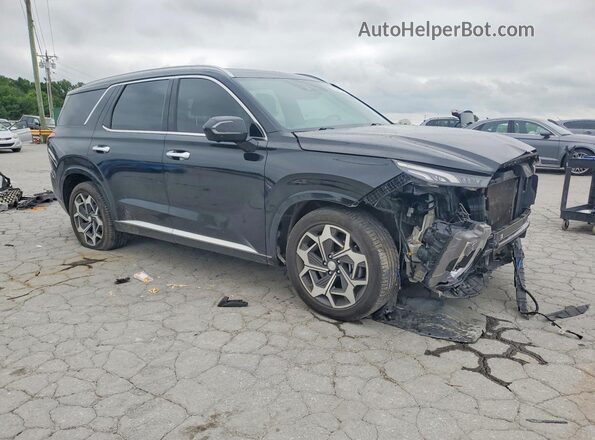 KM8R7DHE0MU187339 2021 HYUNDAI PALISADE Black Front right