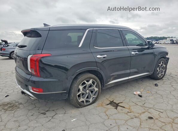 KM8R7DHE0MU187339 2021 HYUNDAI PALISADE Black Rear right