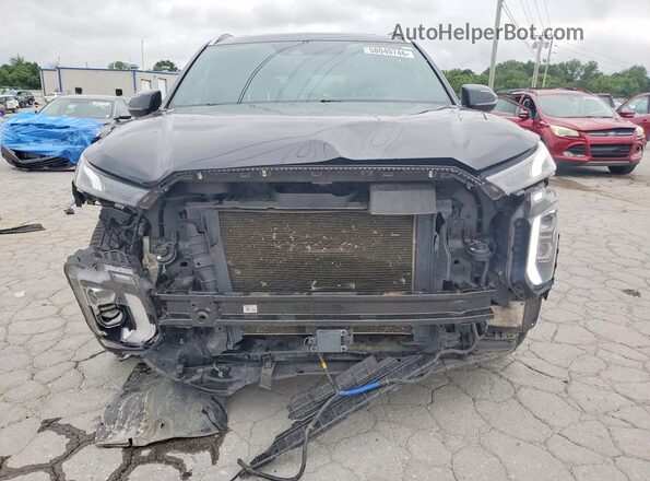 KM8R7DHE0MU187339 2021 HYUNDAI PALISADE Black Front view