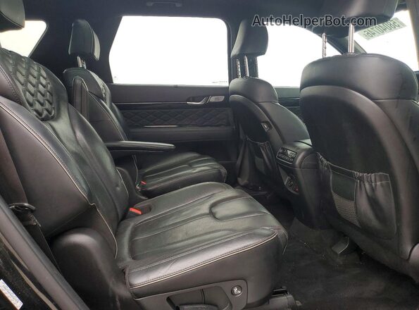 KM8R7DHE0MU187339 2021 HYUNDAI PALISADE Black Rear interior view
