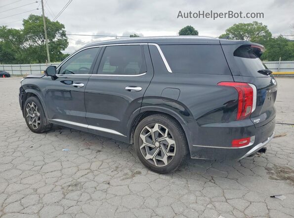 KM8R7DHE0MU187339 2021 HYUNDAI PALISADE Black Rear left
