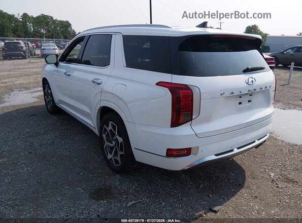 KM8R7DHE2MU255785 2021 HYUNDAI PALISADE White Задня ліва чверть